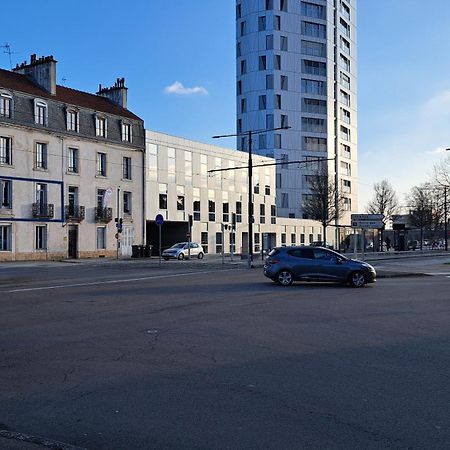 Ferienwohnung L'Indigo, 4-6 Pers, 2Ch-2Sdb, Proche Cite De La Gastronomie Dijon Exterior foto