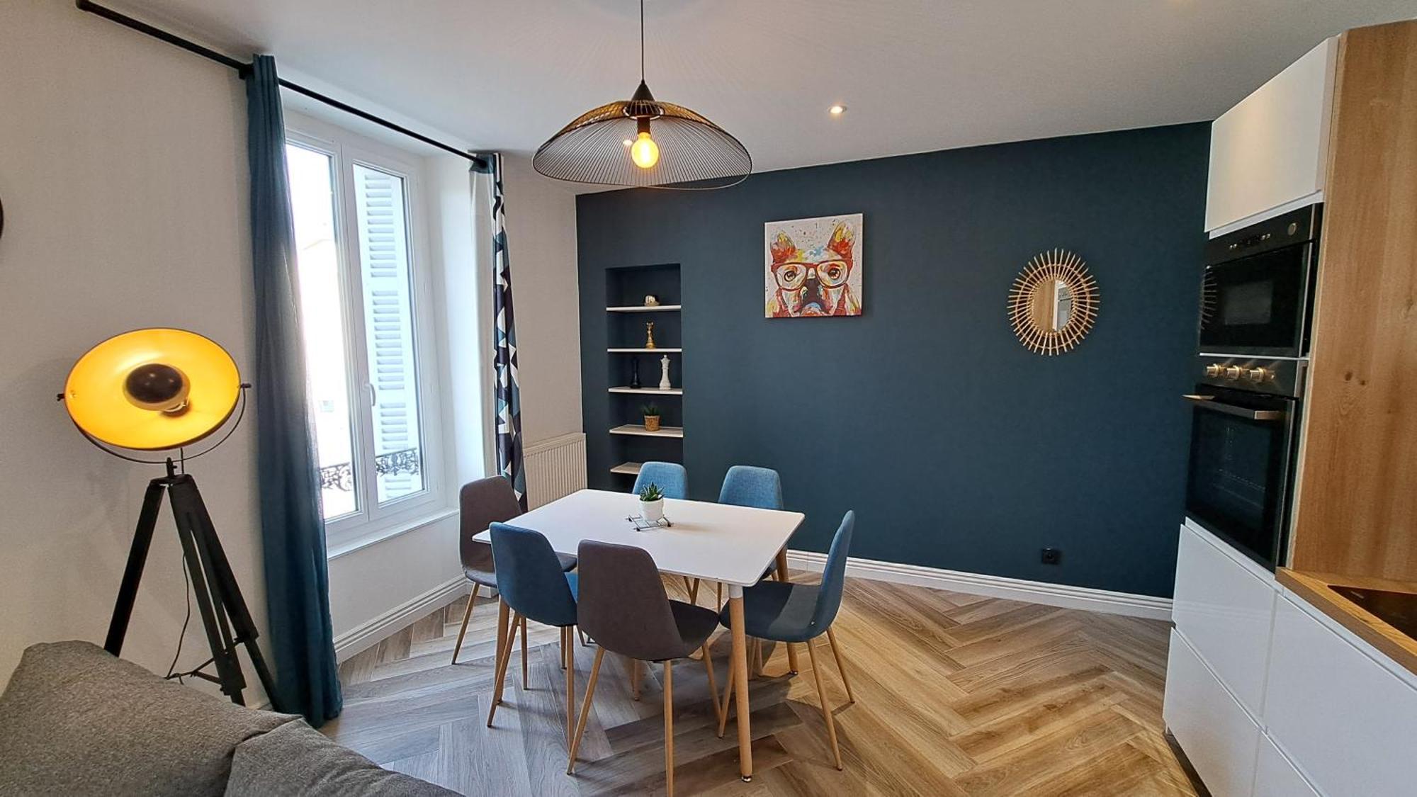 Ferienwohnung L'Indigo, 4-6 Pers, 2Ch-2Sdb, Proche Cite De La Gastronomie Dijon Exterior foto